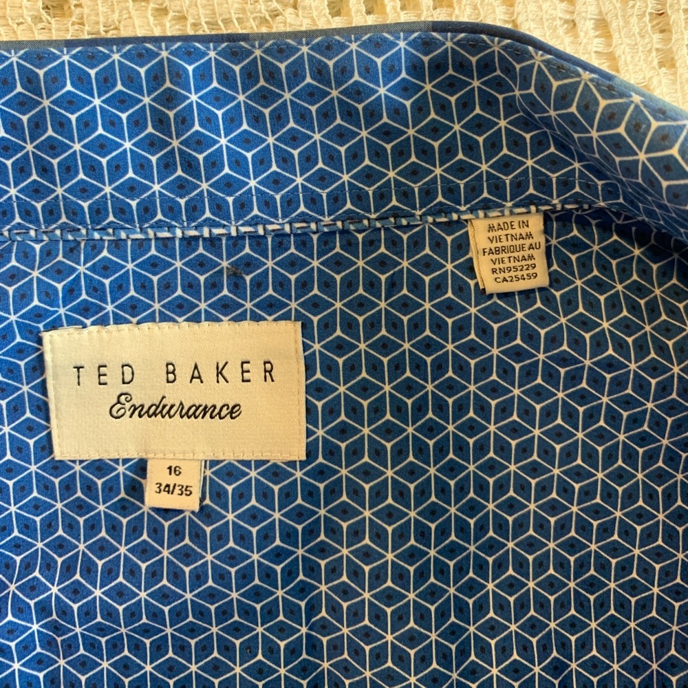 Ted Baker contrast flip cuff shirt - Picture 4 of 8